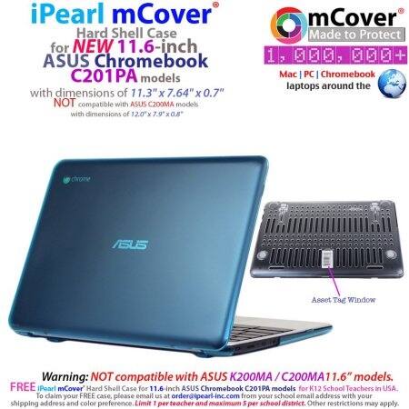Ipearl Inc Ipearl Mcover Hard Shell Case For 11 6 Asus Chromebook C201pa Series Laptop Cl Overstock 21441093