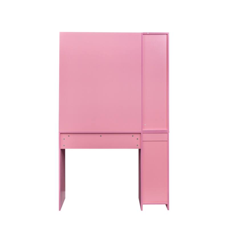 With concise design,Salon Station Barber Stations Styling Station Barber Beauty Spa Salon Equipment Set with Mirror
