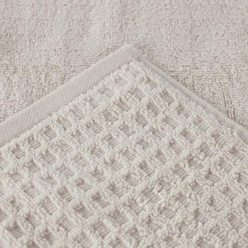 Superior Napa Zero Twist Cotton Soft Waffle Bath Sheet Set of 2