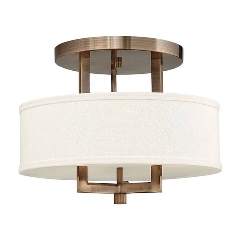 Hinkley Lighting 3 Light 15" Width Semi-Flush Ceiling Fixture from the
