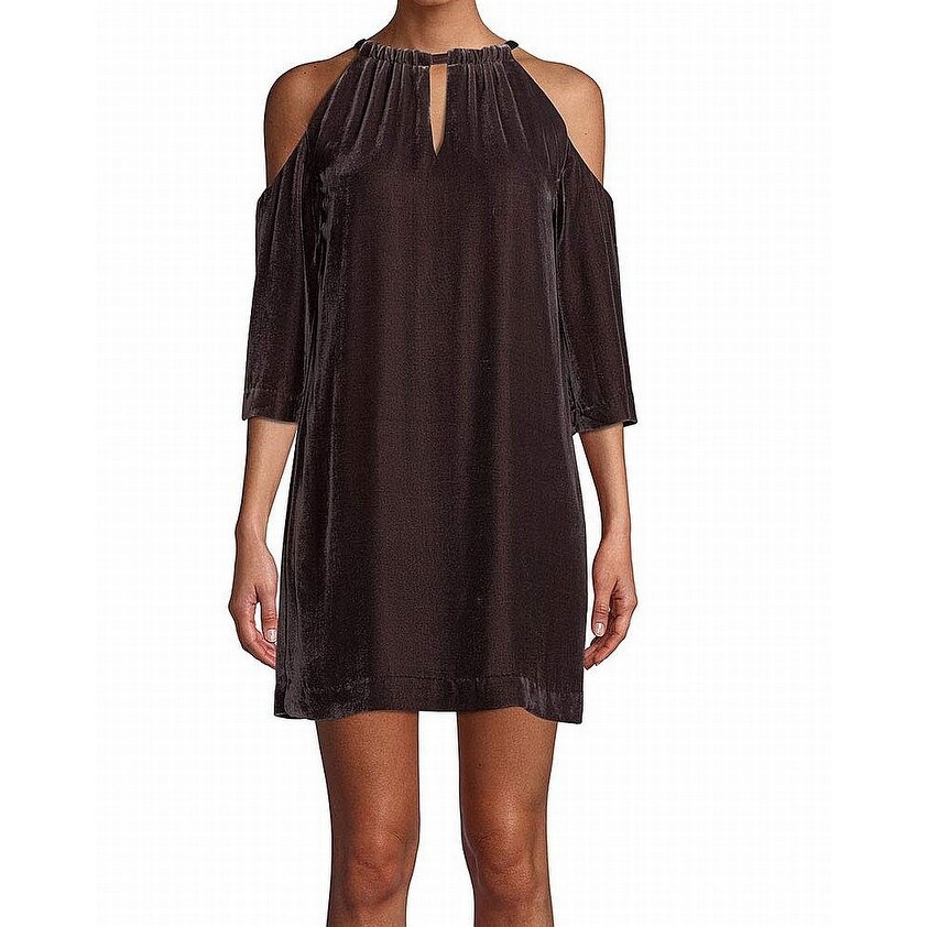 trina turk velvet dress