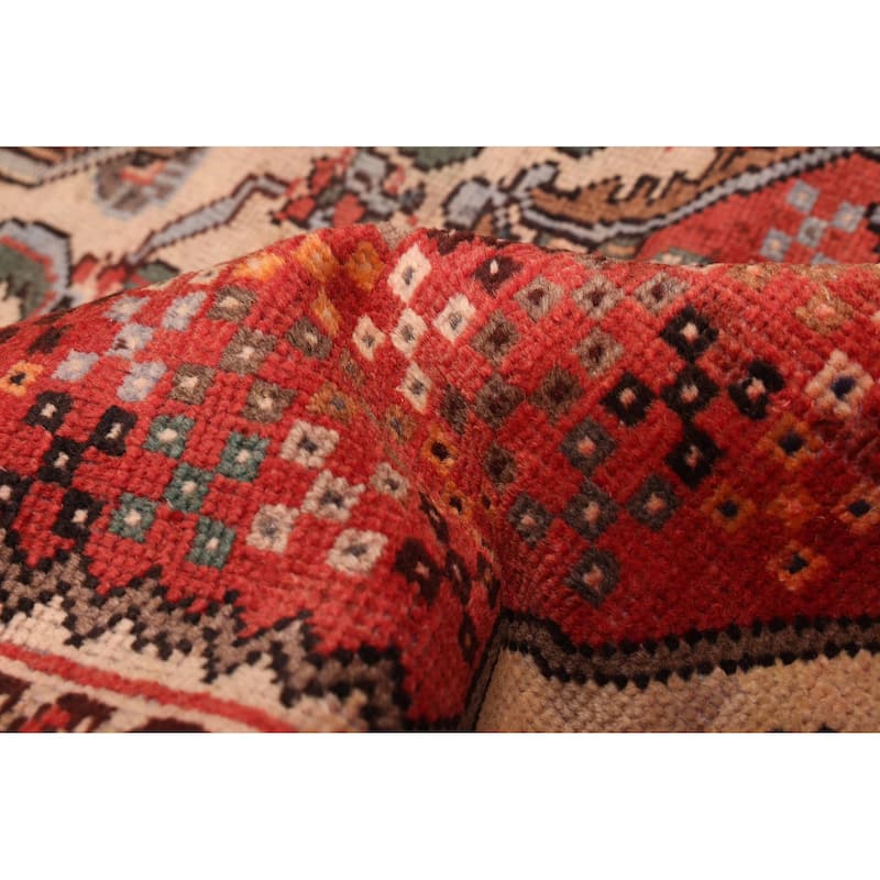 ECARPETGALLERY Hand-knotted Konya Anatolian Red Wool Rug - 4'7 x 9'9