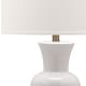 preview thumbnail 21 of 25, SAFAVIEH Lighting 30 inch Navy Lola Column Lamp (Set of 2)