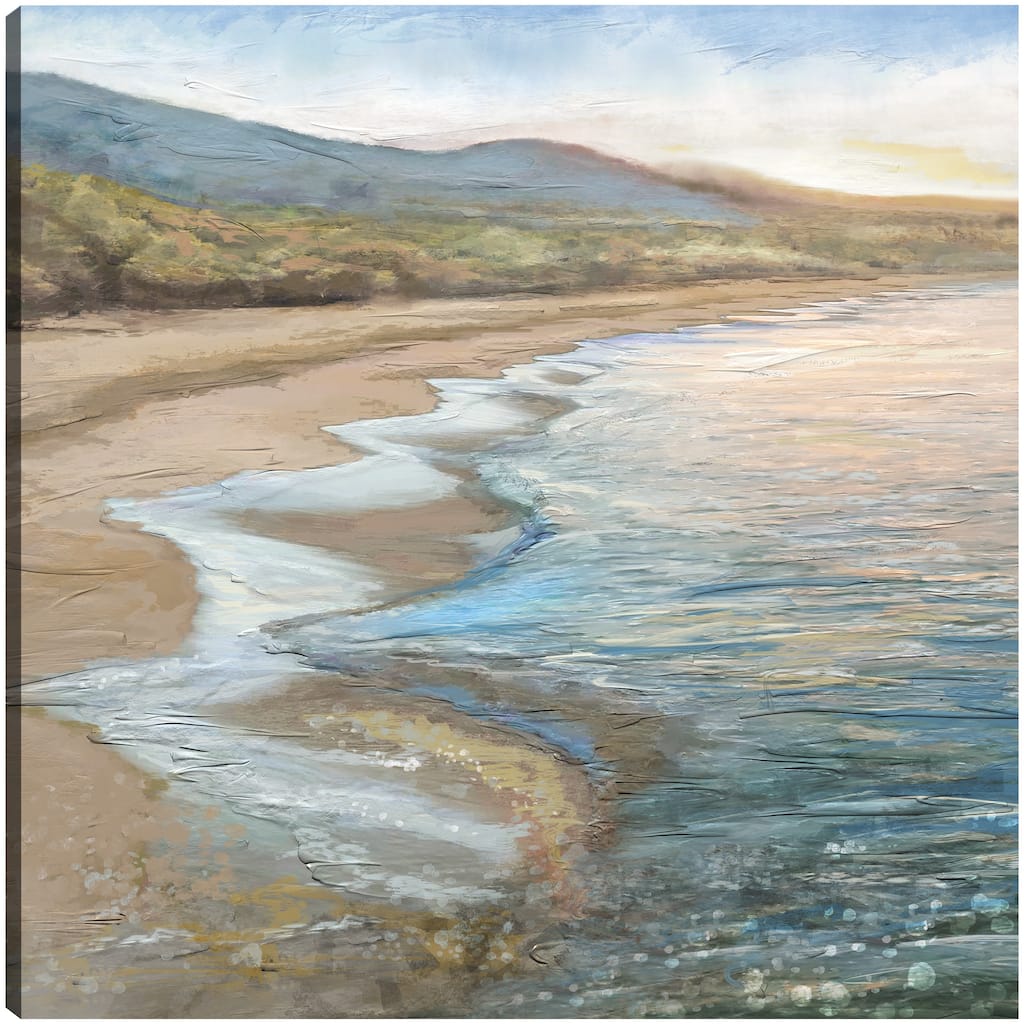 Rolling Tides By Studio Arts Canvas Art Print