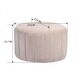 preview thumbnail 26 of 55, Furniture R Modern Solid Color Velvet Ottoman