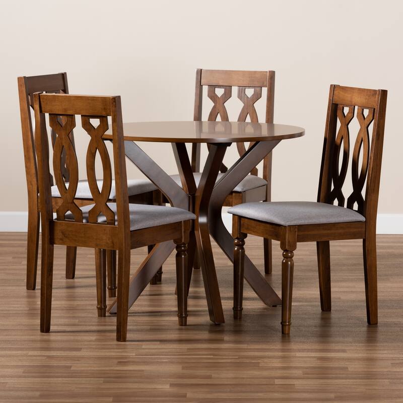 Callie Modern and Contemporary 5-Piece Dining Set