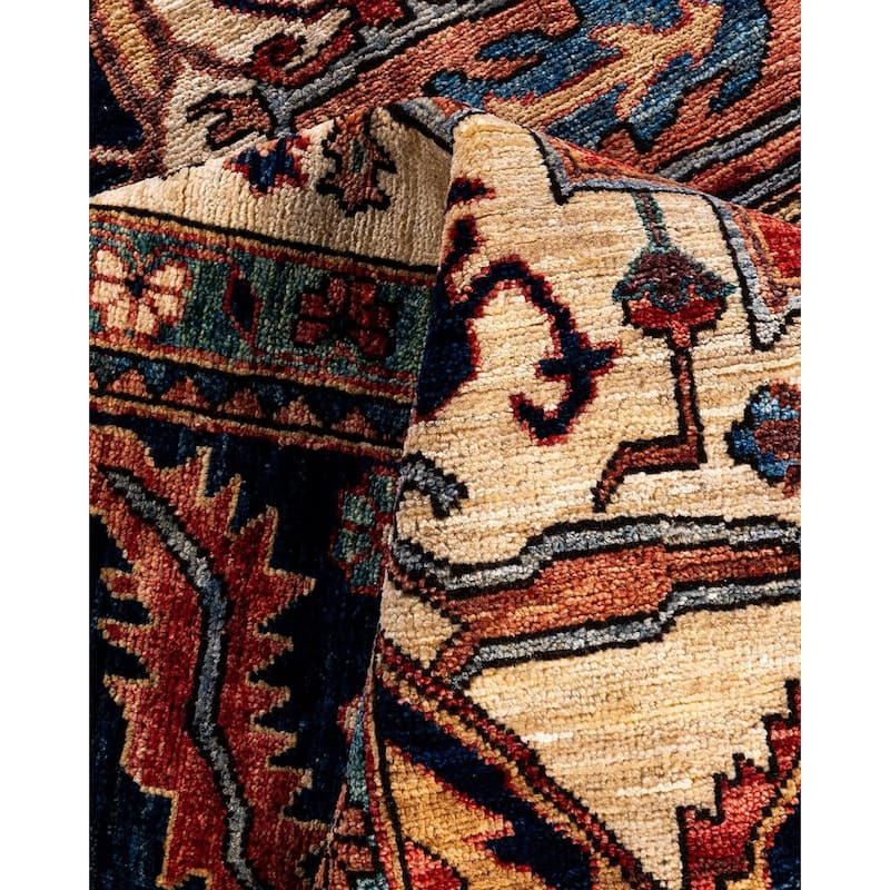 Serapi One-of-a-Kind Hand-Knotted Area Rug - Red, 8' 2" x 10' 4" - 8' 2" x 10' 4"