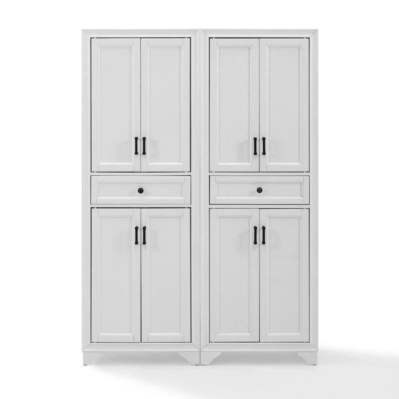 Crosley Tara 2-piece Pantry Set - 47.5"W x 15"D x 67.75"H