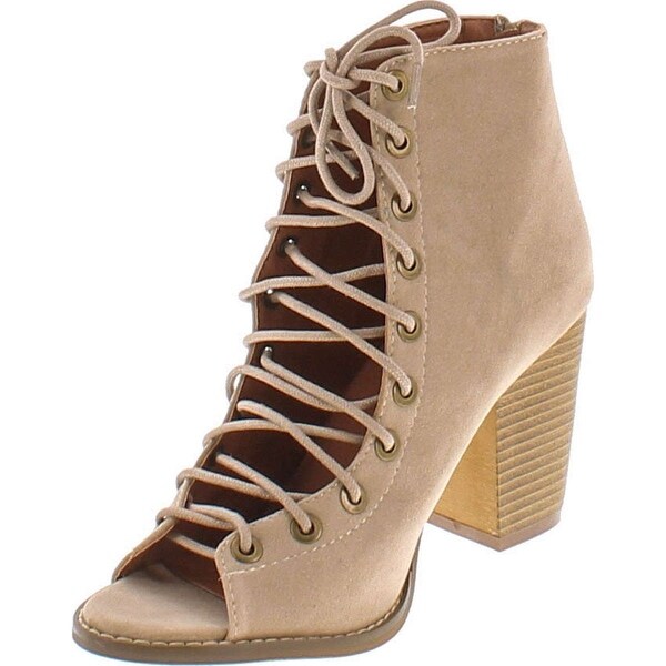 bootie sandals heels
