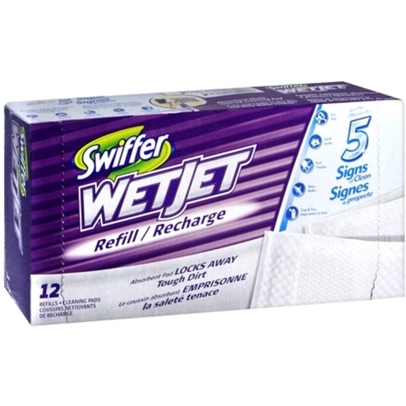 Shop Swiffer Wetjet Cleaner Pads Refills 12 Each Overstock