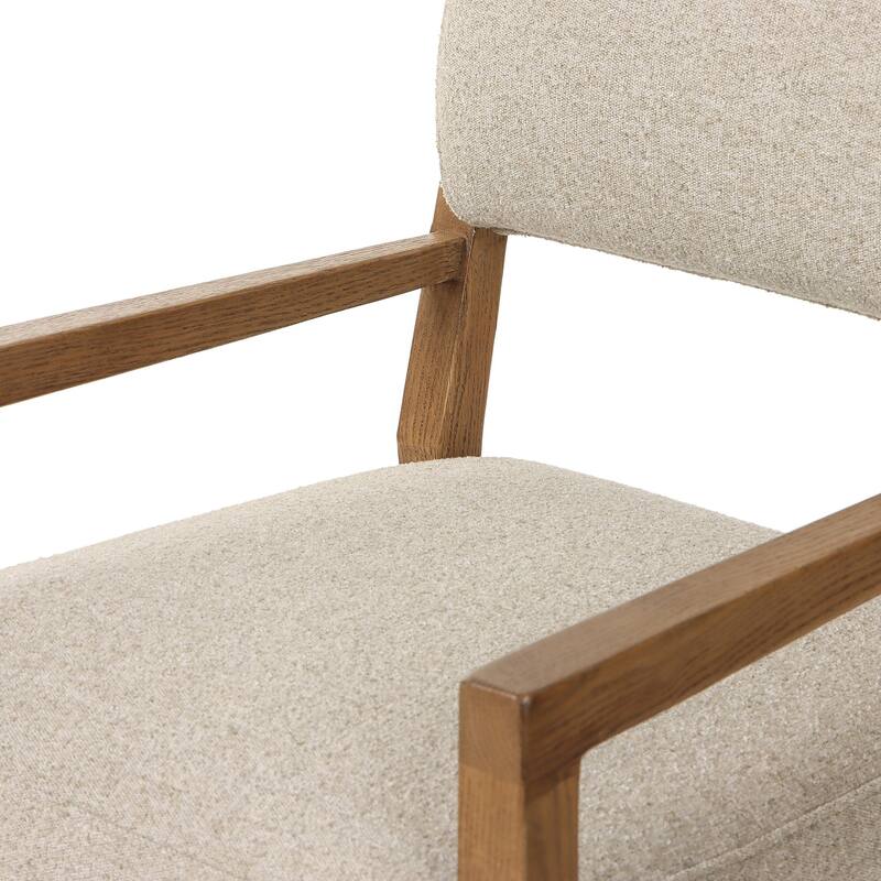 Pace Dining Arm Chair-Weslie Flax - 22.0W x 25.0 x 32.5H