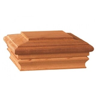 Shop Maine Ornamental 72893 Newport Post Caps Cedar Wood 6 X6