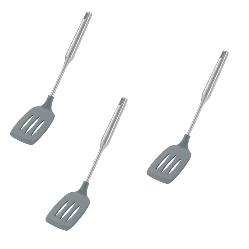 YBM Home Stainless Steel Turner, One-Piece Slotted Turner/Spatula