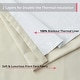 preview thumbnail 58 of 74, Dakota Complete Blackout Drapery Heavy Thermal Insulated Efficient Window Curtain Grommet Panels, 2 Panels