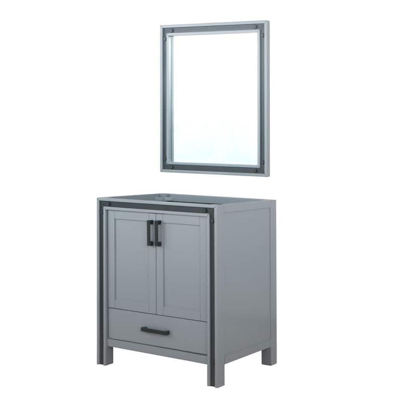 30-Inch Bathroom Vanity Cabinet with Storage Drawer & Mirror - Modern Freestanding Design