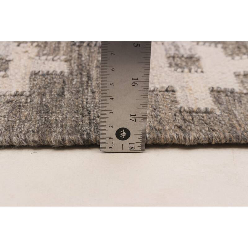 Ankara FW Grey Kilim 5'2" x 7'10" - 5'2 x 7'10