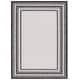 preview thumbnail 55 of 140, SAFAVIEH Courtyard Vickie Indoor/ Outdoor Waterproof Patio Backyard Rug 2' x 3'7" - Ivory/Black