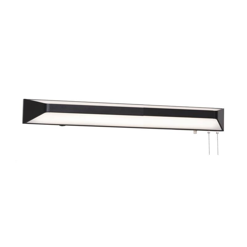 AFX CRYB36LAJEN Cory 36" Wide LED Overbed Light - Black / White