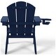 preview thumbnail 51 of 73, Laguna Kids Outdoor Poly Adirondack Chair with Cup Holder (Set of 2)