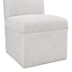 preview thumbnail 20 of 18, Dayla Modern Fabric Upholstered Caster Dining Chair by Greyson Living