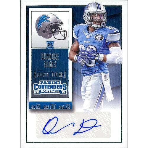 Shop Signed Diggs Quandre Detroit Lions Quandre Diggs 2015 Panini