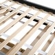preview thumbnail 12 of 26, Kids Twin Upholstered Bed with Trundle & 3 Drawers, Wooden Platform Frame with Embedded LED Lights, Rabbit-Shaped Headboard