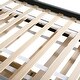 preview thumbnail 54 of 72, Upholstered Platform Beds Frame with Rabbit-Shaped Headboard, Twin Size Trundle, 3 Storage Drawers, Embedded LED Lights