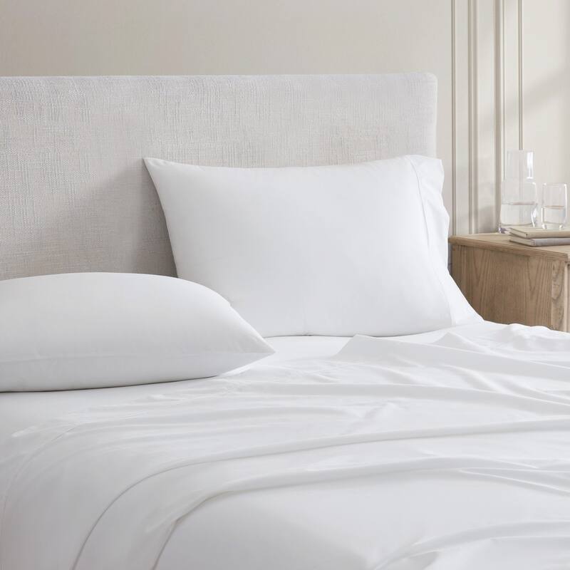 Martha Stewart Skylands Solid Cotton Sheet Set