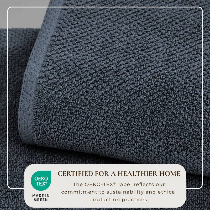 Linery & Co. Luxury Cotton Textured Bath Towel