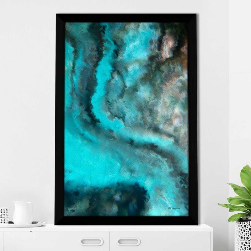 "Job 26 12 He Breaks Up The Storm" by Mark Lawrence Print on Acrylic