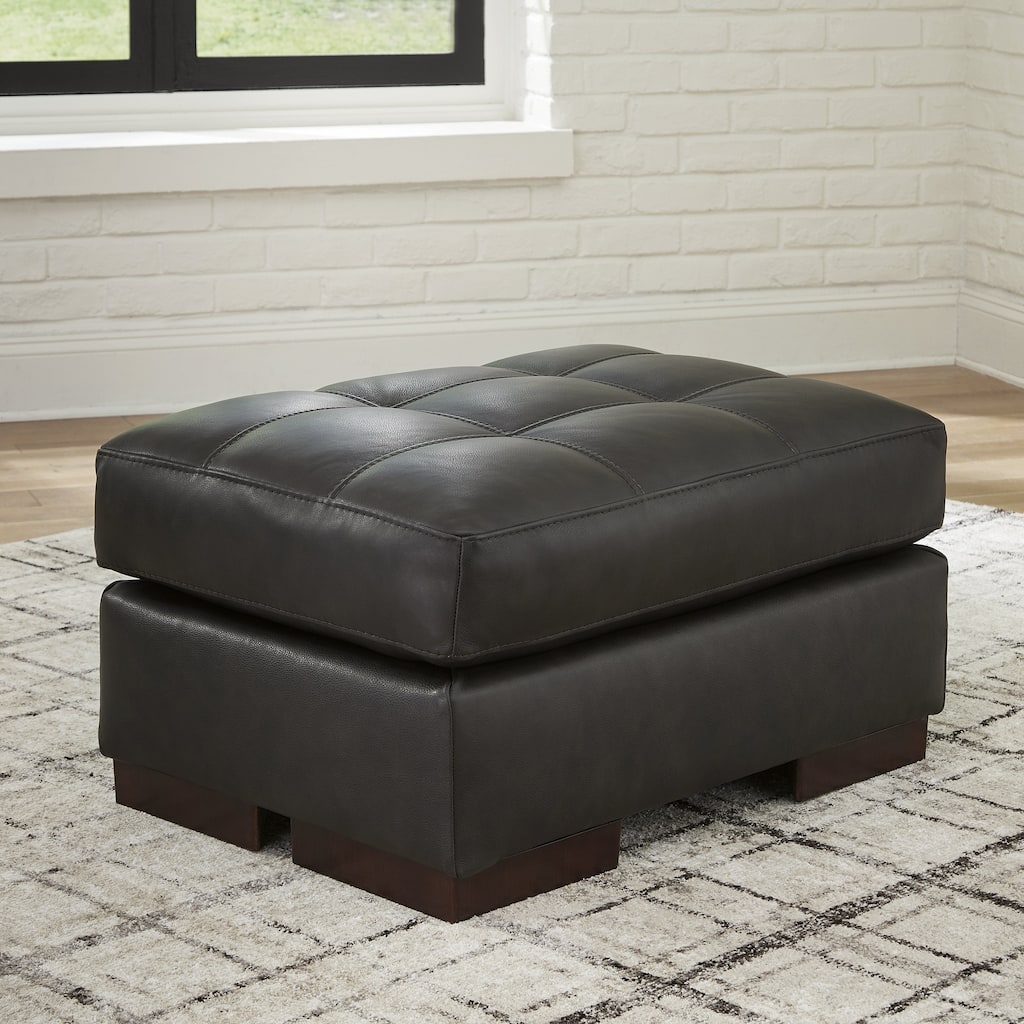 Signature Design by Ashley Luigi Thunder Ottoman