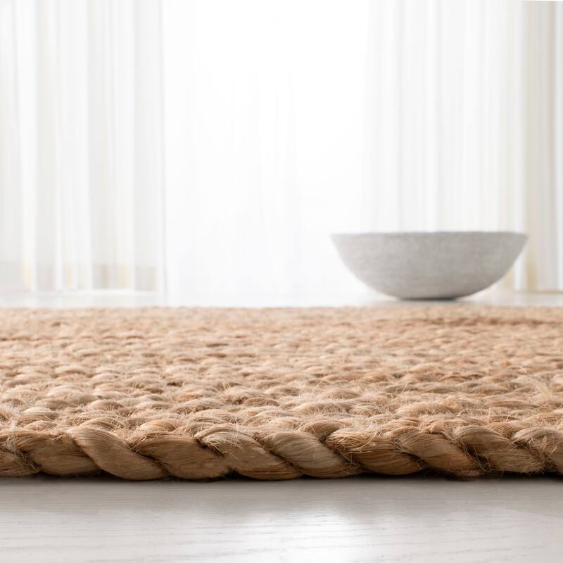Lauren Ralph Lauren Carena Weave Handmade Coastal Solid Jute Rug