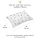 preview thumbnail 20 of 42, BreathableBaby Cotton Percale Pillowcase, For 13" x 18"/33 x 46 cm Toddler Pillow, Prints (2-Pack)