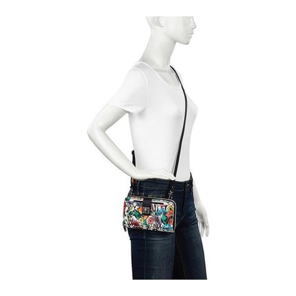 Sakroots Artist Circle Large Smartphone Crossbody – Unisex Crossbody Bag With Removable Strap, Front Phone Pocket | Coated Canvas Bag - View #3