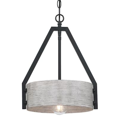 Westinghouse 6125800 Callowhill 12" Wide Wood Pendant