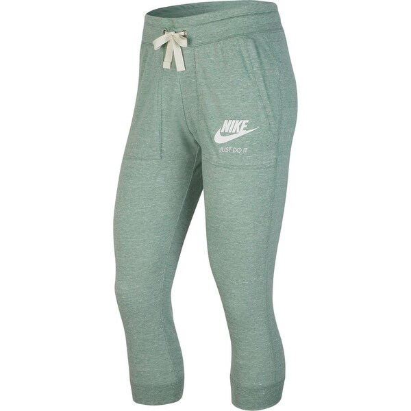 women's gym vintage capri sweatpants