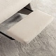 preview thumbnail 15 of 16, Modern Rocking Chair Recliner, Comfy Rocker Nursery Chair with Footrest, Accent Reading Chair, Upholstered Lounge Chair