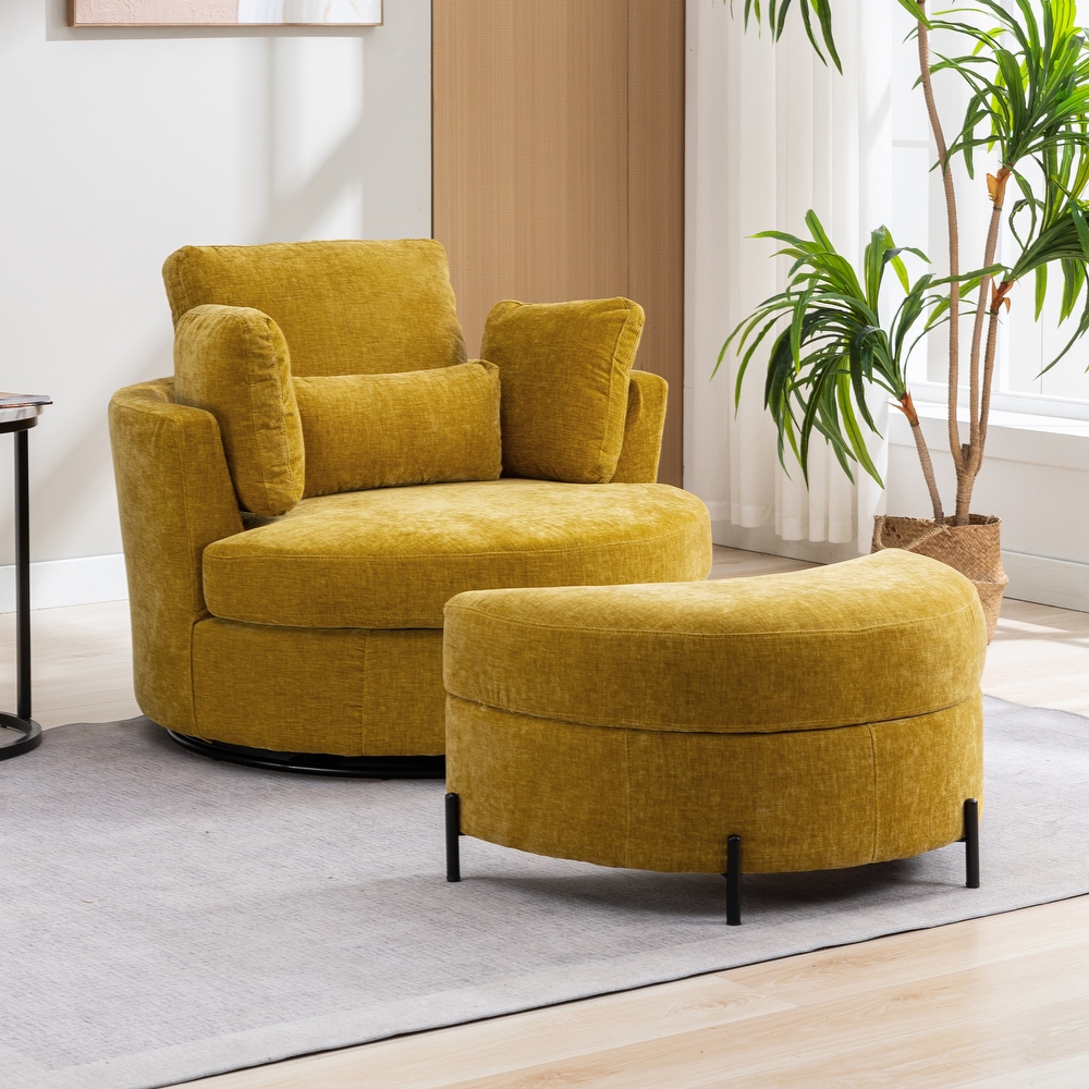 Yellow chair and hotsell a half