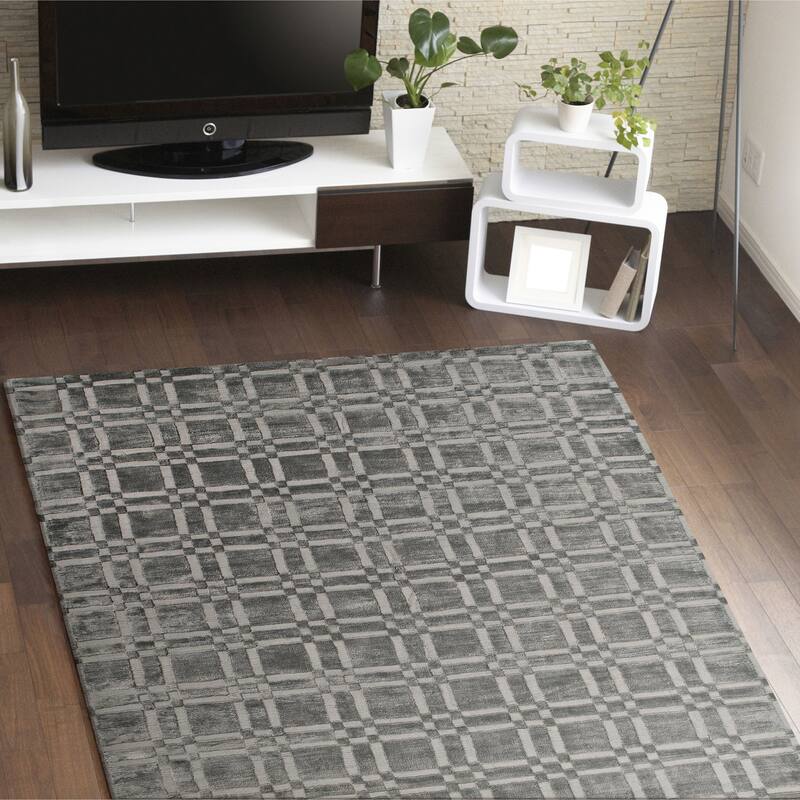 Bashian Redwood Contemporary Hand Loomed Area Rug