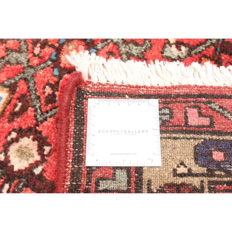 ECARPETGALLERY Hand-knotted Andelz Red Wool Rug - 3'3 x 5'7