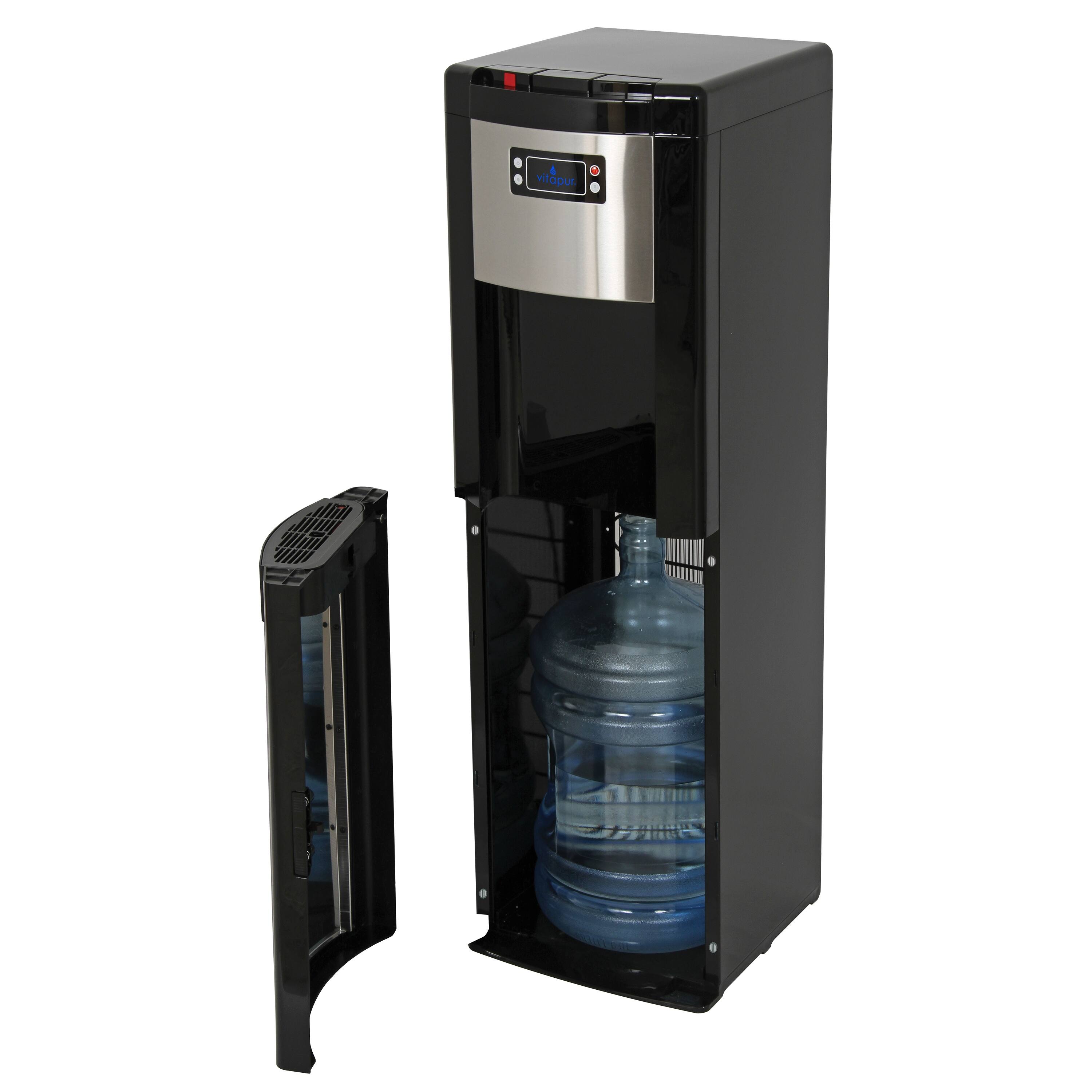 Vitapur Bottom Load Water Dispenser (Hot, Room and Cold) Black