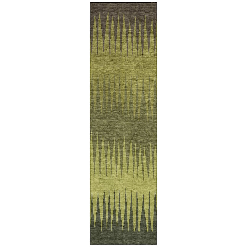 Machine Washable Indoor/ Outdoor Chantille Ombre Contemporary Rug