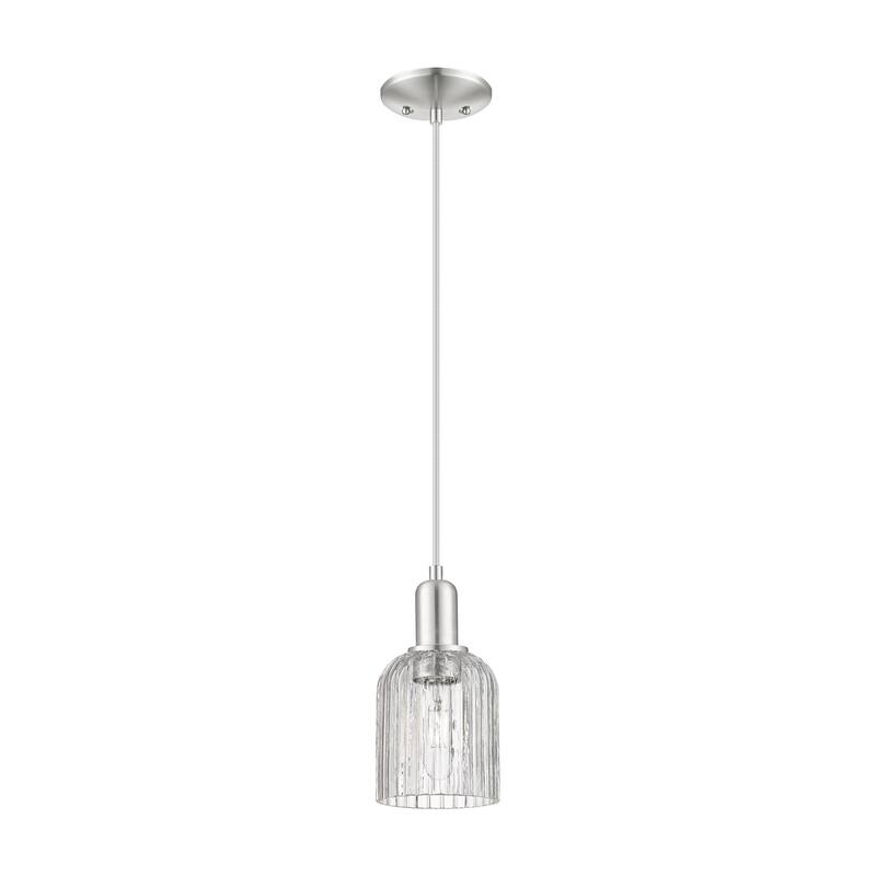 Innovations Lighting Downtown Urban - Bridal Veil - 1 Light 5" Cord Hung Mini Pendant