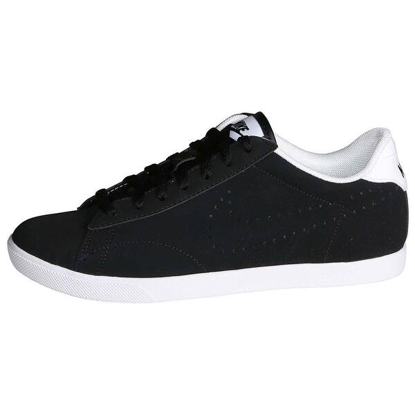 Shop Nike Women S Racquette Leather Tennis Shoes Black White