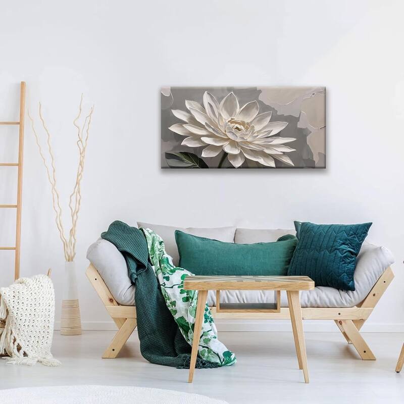White Flower Wall Art Prints Floral Wall Art Pictures