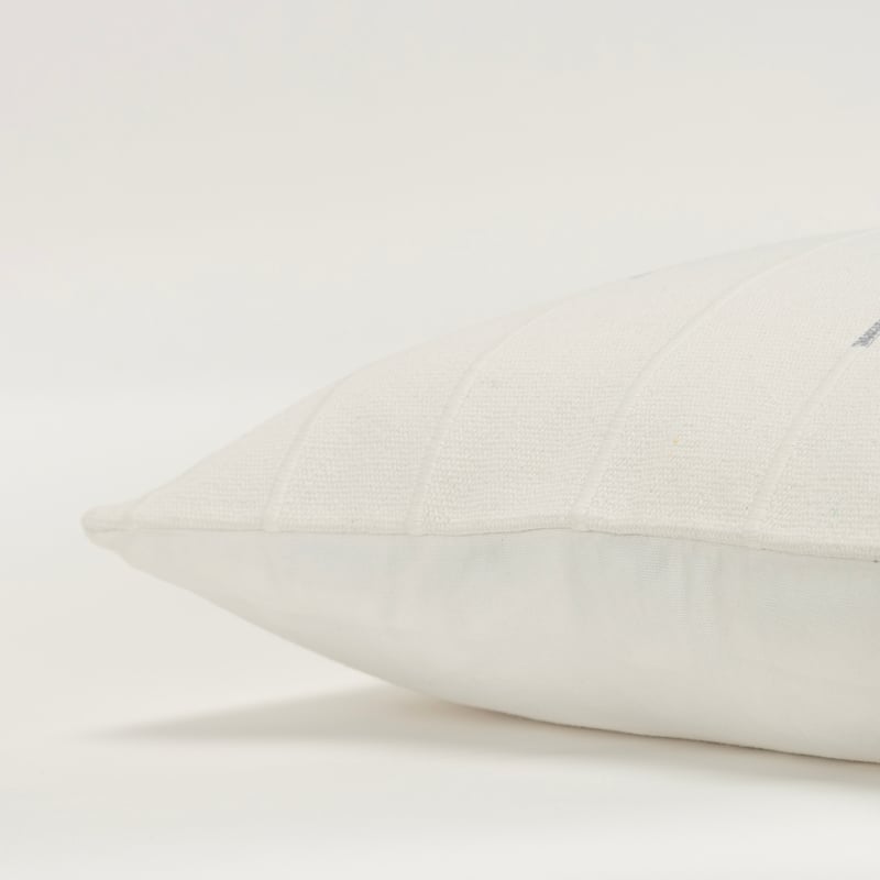 Rizzy Home Transitional Ivory Decorative Pillow Cover 20" x 20"
