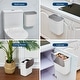 preview thumbnail 31 of 40, 1.9 Gal/2.4 Gal Kitchen Compost Bin, Small Hanging Trash Can with Stainless Steel Lid