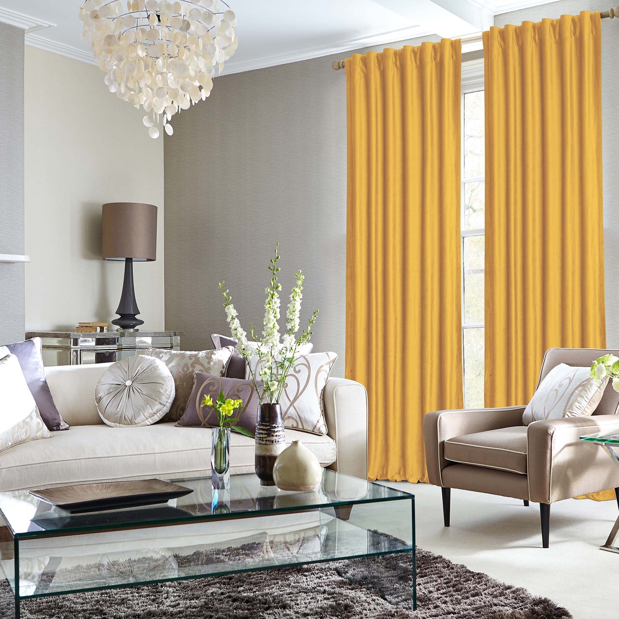 Living room shop curtains sale