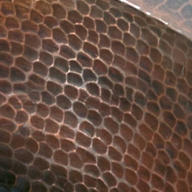 Miseno Oval 14" Copper Drop-In or Undermount Bathroom Sink