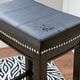 preview thumbnail 3 of 19, Linon Willamette Backless Barstool with Faux Leather Seat (Set of 2)